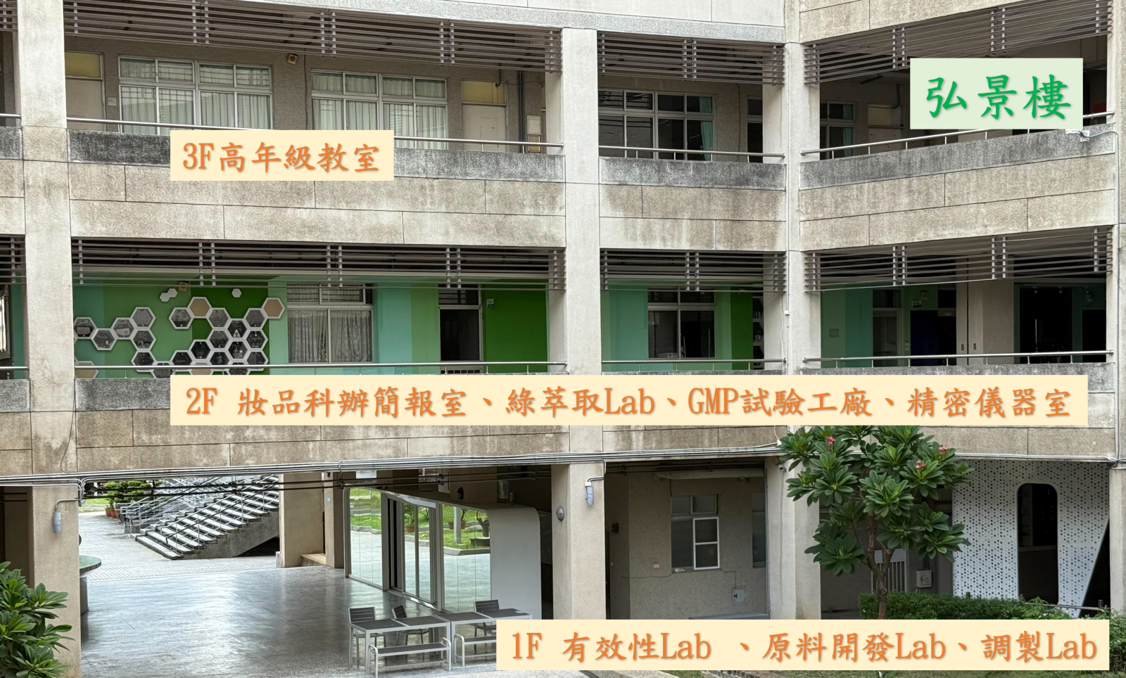 本科弘景樓專業空間